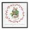 Stupell Industries Holly Jolly Christmas Mouse Framed Giclee Art